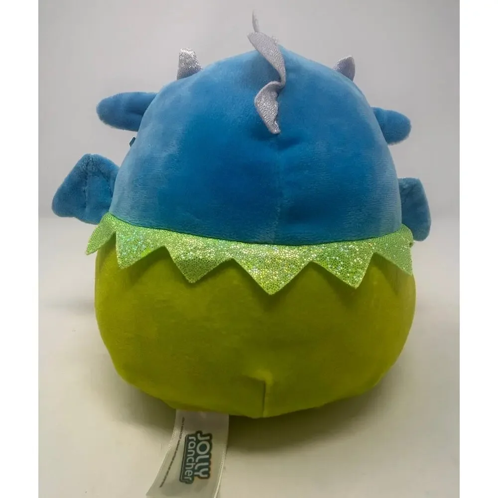 Kellytoy‎ Squishmallow's Landis the Dragon Green Blue Jolly Rancher 7